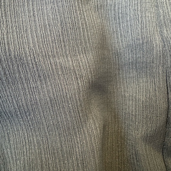 Women’s Maurices Off the Shoulder Smocked Blue Boho Knit Western Dress Medium - Picture 9 of 10